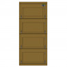 StrongLocks Zámek centrální tyč 800mm 4 zásuvky