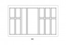 AGOFORM Příborník Classico zrnitá bílá pro StrongBox 90 (804 x 474 mm)