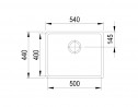 StrongSinks S3 Dřez Eden 540x440mm nerez