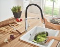 GROHE Baterie kuchyňská Concetto sprcha silikon chrom 31491000