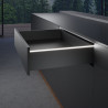HETTICH 9326874 osvětlovací krycí profil pro AvanTech YOU 300mm vzhled nerez