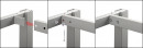 STRONG EC5206 podnož 50x25/600 bílá