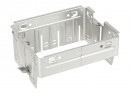 LEGRAND elektrická zásuvka PopUp, 2x 230V, Schuko, broušený hliník