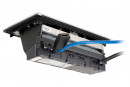 LEGRAND elektrická zásuvka PopUp, 2x 230V FR, USB A+C, RJ45 HDMI broušený hliník