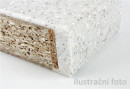 GETACORE Pracovní deska GC2252 Frosted Carat 4100/600/38,3