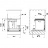 FRANKE Sorter 350-50 1x40l+boční koš