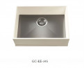 GETACORE dřez GC-KE-345 GC2245 Frosted Star s přepadem