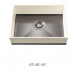 GETACORE dřez GC-AE-345 GC4143 Frosted Dust s přepadem