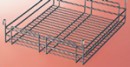 VIBO ACF48, šatní koš do šatního rámu, výška 150mm
