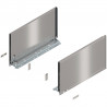 K-BLUM Legrabox, zásuvka F 400mm/40kg, Blumotion/TOB, nerez, Expando