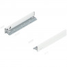 K-BLUM Legrabox, zásuvka N 400mm/40kg, Tip-on, bílá, Expando