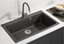 BLANCO 521811 Dřez Naya XL 9 bez excentru Silgranit PuraDur antracit
