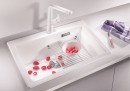 BLANCO 521683 Dřez Pleon 6 InFino bez excentru Silgranit PuraDur bílá
