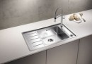 BLANCO 523002 Dřez Andano XL 6S-IF Compact InFino s excentrem nerez