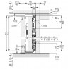 HAWA 31005 Concepta III 25/35 do pouzdra spojovací sada 55mm, 560mm