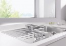 BLANCO 521546 Baterie Laressa-F páčka vlevo před okno chrom