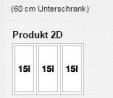 BLANCO 521472 Sorter Flexon II 60/3 3x15l