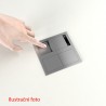 VersaHit Dual elektrická zásuvka 2x230V Francouzská, bílá RAL9003