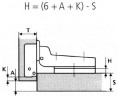FGV 51MS150508C závěs polonaložený 110°