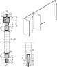 HAWA 19620 Variofold 80/H sada pro třetí křídlo