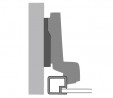 HETTICH 9155235 Intermat 9936 hliník B-2,5 TA22