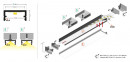 StrongLumio profil LED Begton 12, 2000mm stříbrná elox