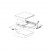 BLANCO 527666 Organizační zásuvka Flat Drawer 60 H - nízká s plnovýsuvem