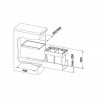 BLANCO 521467 Sorter Flexon II 30/2 2x8l