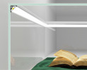 StrongLumio profil LED Cabi 12 E alu bílá 3000mm