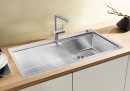 BLANCO 521660 Dřez Divon II 5S-IF InFino s excentrem nerez hedvábná lesklá
