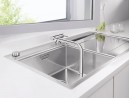 BLANCO 521545 Baterie Laressa-F páčka vpravo před okno chrom