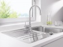 BLANCO 521544 Baterie Coressa-F páčka vlevo před okno chrom