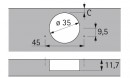 HETTICH 9072555 Intermat 9943 B12,5 TB42