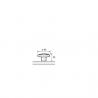 HETTICH 9348263 Knop Olvera buk