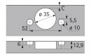 HETTICH 9088070 Sensys 8639i W30 B2 THS55 SiSy