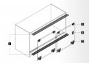 HETTICH 70963 SlideLine 55 doraz kov/plast