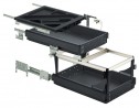 HETTICH 46735 sada kontejner s částečnými a plnovýsuvy, SiSy, 392x530 mm, černá
