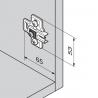 BLUM 194K6100E podložka Expando pro lednicový závěs 91K9550/91K958E Onyx