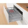 HETTICH 9378766 Atira příčný reling KB1200, L=1102mm, stříbrná