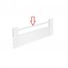 HETTICH 9378767 Atira příčný reling KB1200, L=1102mm, bílá