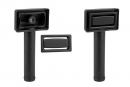 StrongSinks S3 Sifon pro úsporu místa pro granitové dřezy, černý sítkový ventil