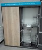 StrongLine Linio kování pro posuvné dveře pro 2 křídla s tlumením 40kg