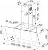 FRANKE Odsavač FPJ 705 V BK/SS nerez/sklo černá