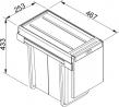 FRANKE Sorter Cube 30 2x15l