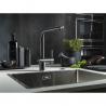 FRANKE Baterie FC 5489.502 ATLAS NEO SENSOR celonerez černá
