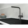 FRANKE Příslušenství 133.0722.565 krytka kulatého přepadu celonerez antracit