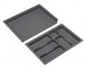 K-StrongIn Příborník s výsuvným bočním vkladem 330-525x490mm antracit