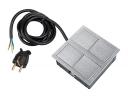 VersaHit Dual elektrická zásuvka 1x 230V Schuko, USB A/C 5V broušený hliník