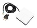 VersaHit Dual elektrická zásuvka 1x 230V, Francouzká, USB A/C 5V bílá RAL9003
