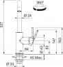 FRANKE Baterie FN 5540.901 Urban 2.0 černá matná